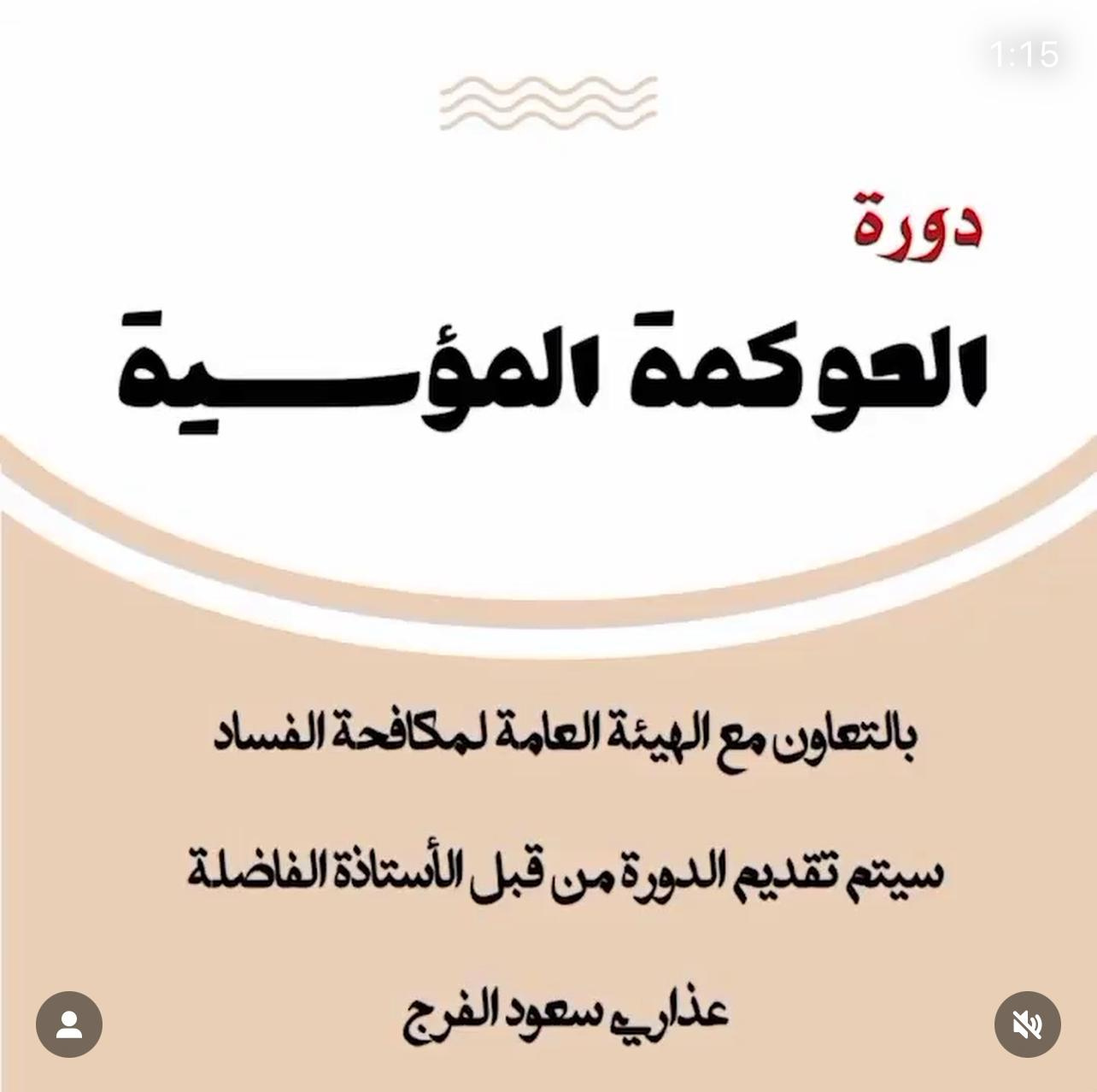 الحوكمة المؤسسية